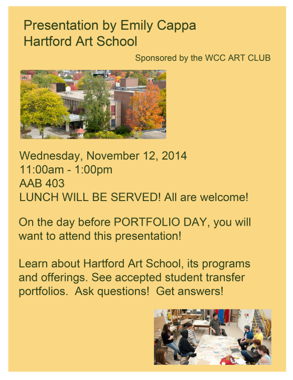 Hartford Art School Talk